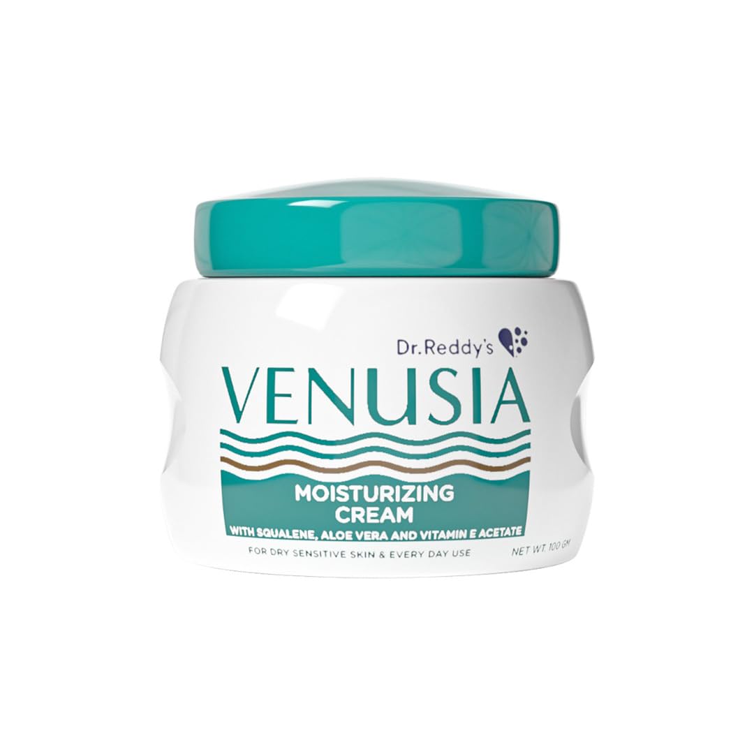 Dr. Reddy's Venusia Moisturizing Cream With Aloe Vera,Vitamin E & Squalene 100 GM