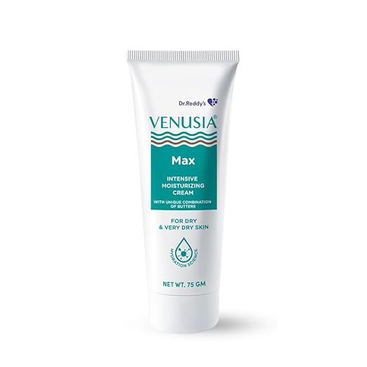 Venusia Max Cream | Everyday Moisturiser for Dry Skin | 75 g
