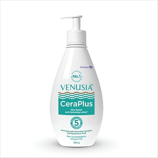 Venusia Ceraplus Lotion | Deep Moisturisation & Barrier Support | 300 g