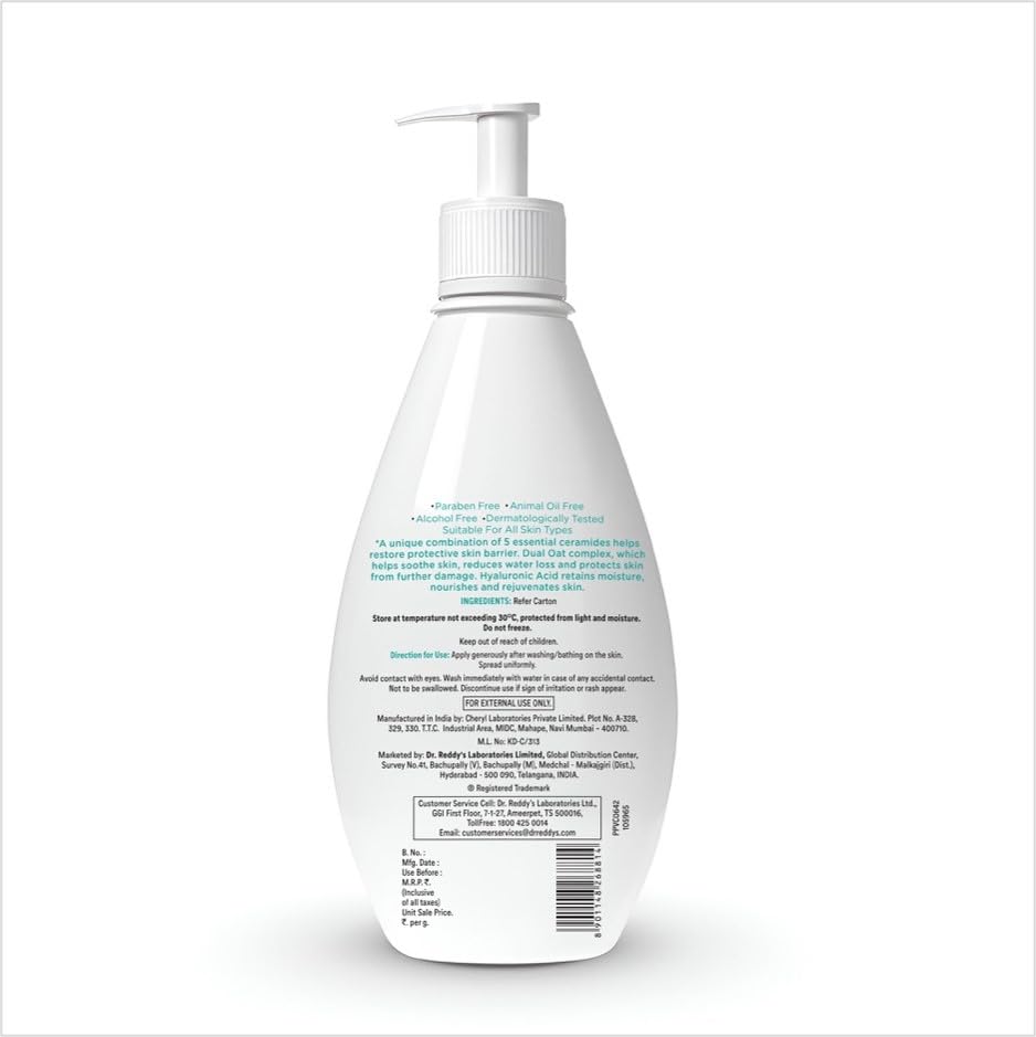 Venusia Ceraplus Lotion | Deep Moisturisation & Barrier Support | 300 g