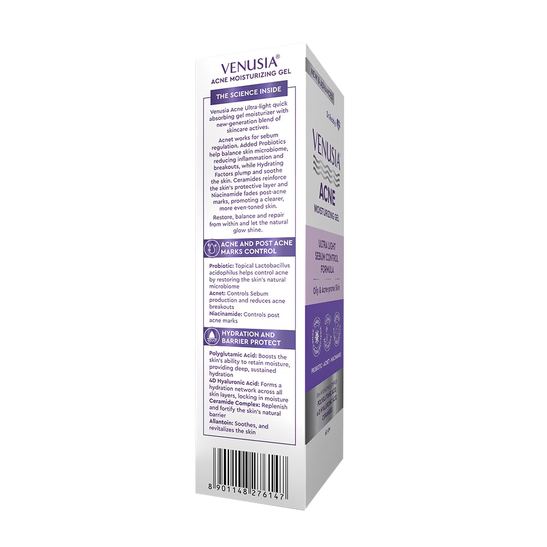 VENUSIA ACNE MOISTURIZING GEL 60G