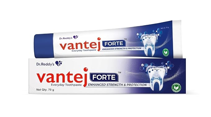 Vantej Forte Toothpaste - 70g, White