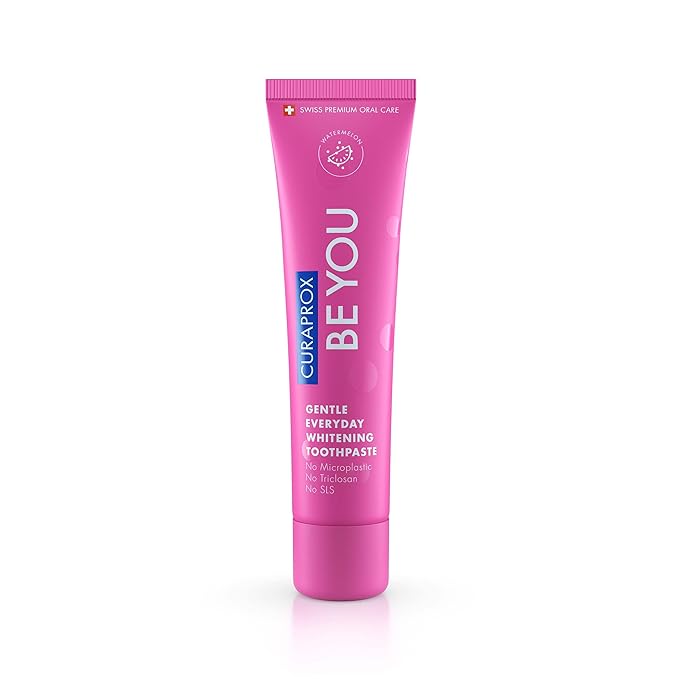 Curaprox Be You Toothpaste Pink | Gentle Everyday Whitening | 60 ml
