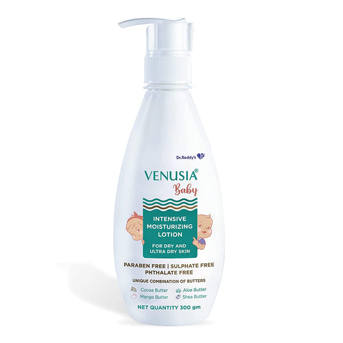 Venusia Baby Intensive Moisturising Lotion | Daily Hydration for Dry Baby Skin | 300 g