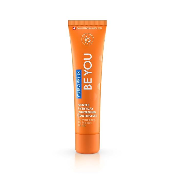 Curaprox Be You Toothpaste Orange | Gentle Everyday Whitening | 60 ml