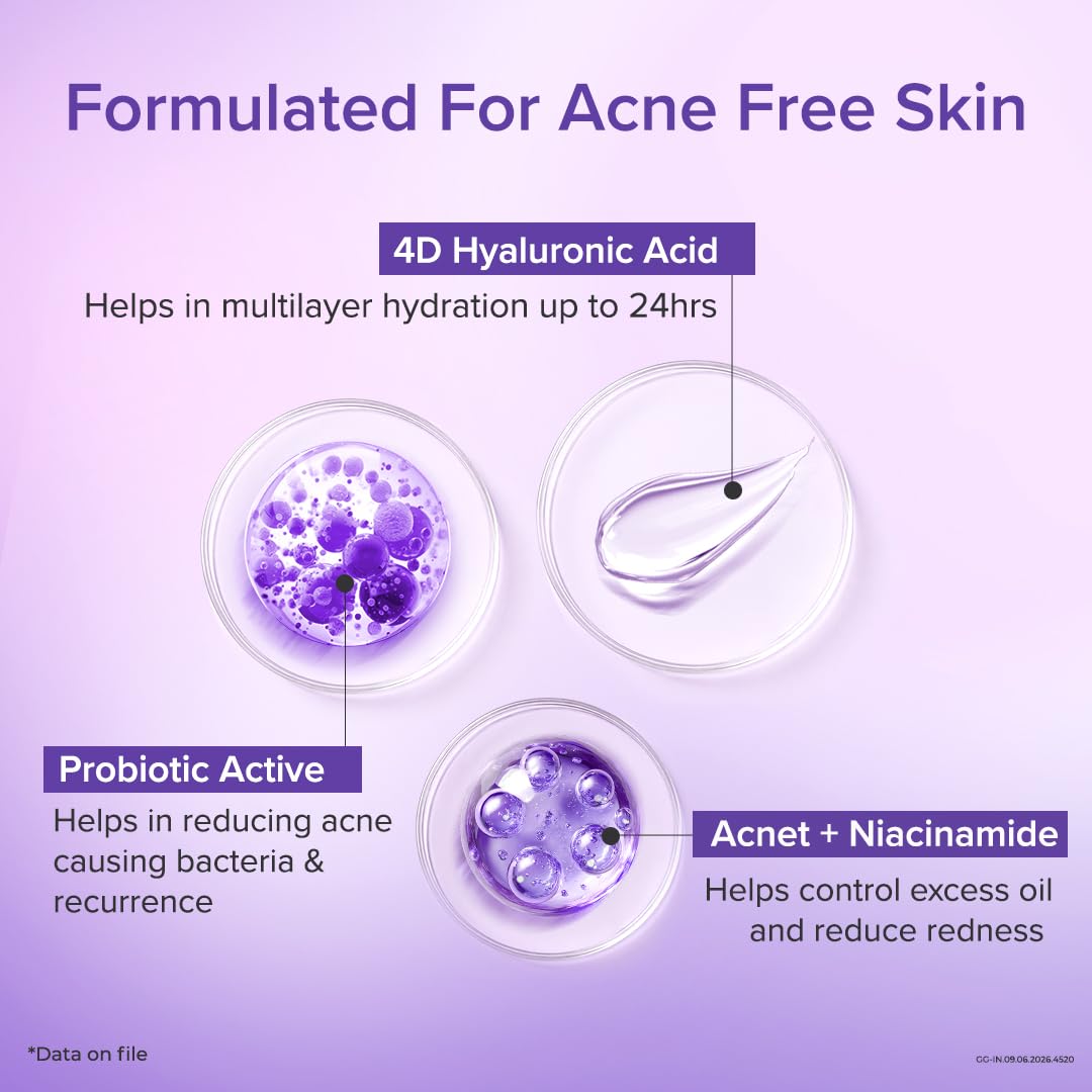 Venusia Acne Moisturising Gel 60g