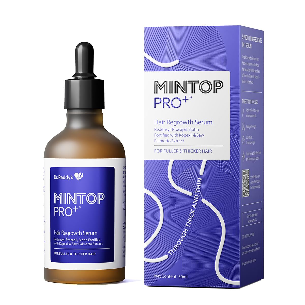 Mintop Pro+ Hair Regrowth Serum | Advanced Hair Growth Support | 50 ml