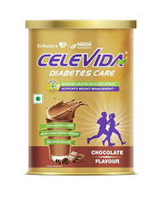 Celevida Protein Powder Drink for Diabetes Management by Dr. Reddy  | Chocolate Flavour | No Added sugar | Plant based | For Sugar control  Weight Management & Immunity Support | 400gm Tin Pack