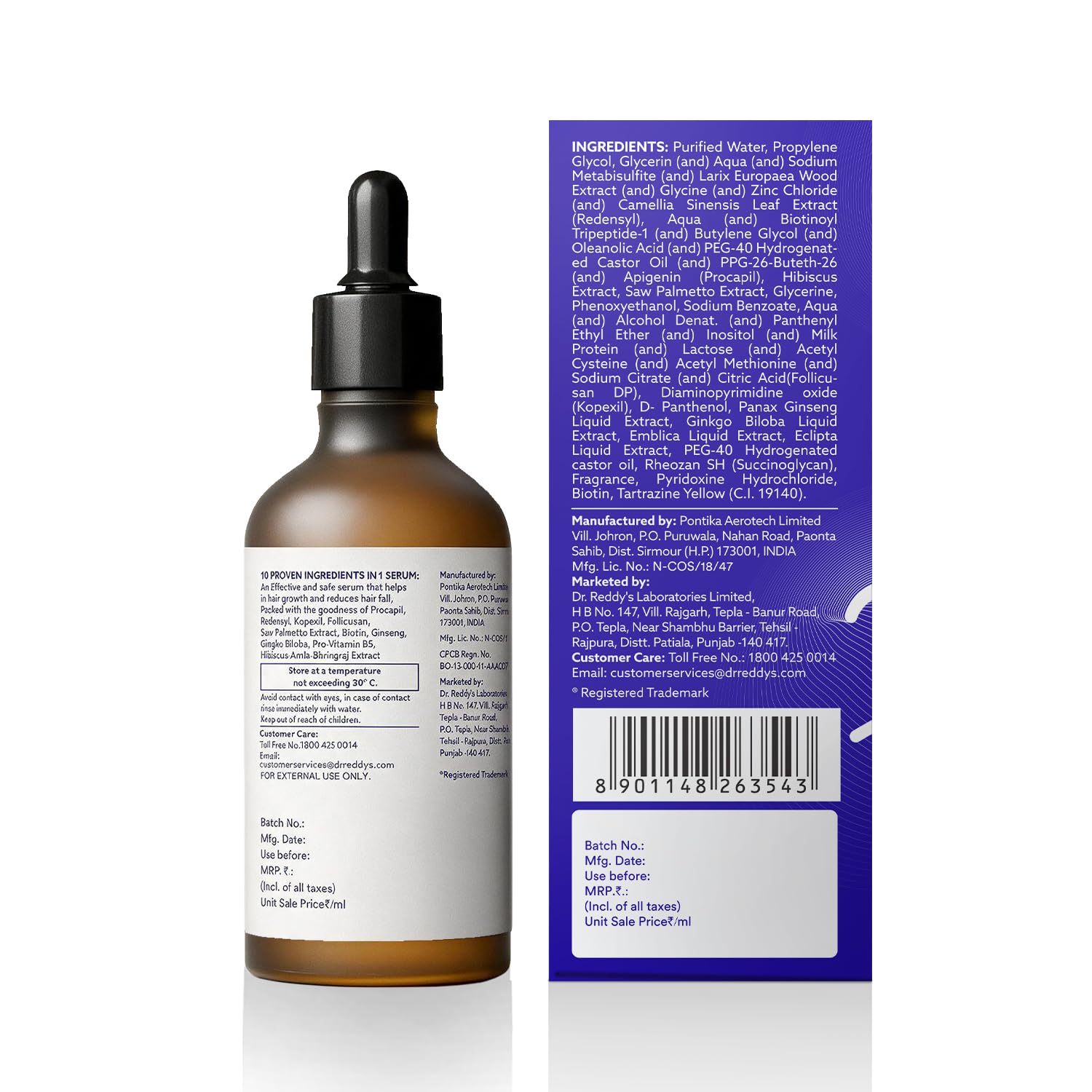 Mintop Pro+ Hair Regrowth Serum | Advanced Hair Growth Support | 30 ml
