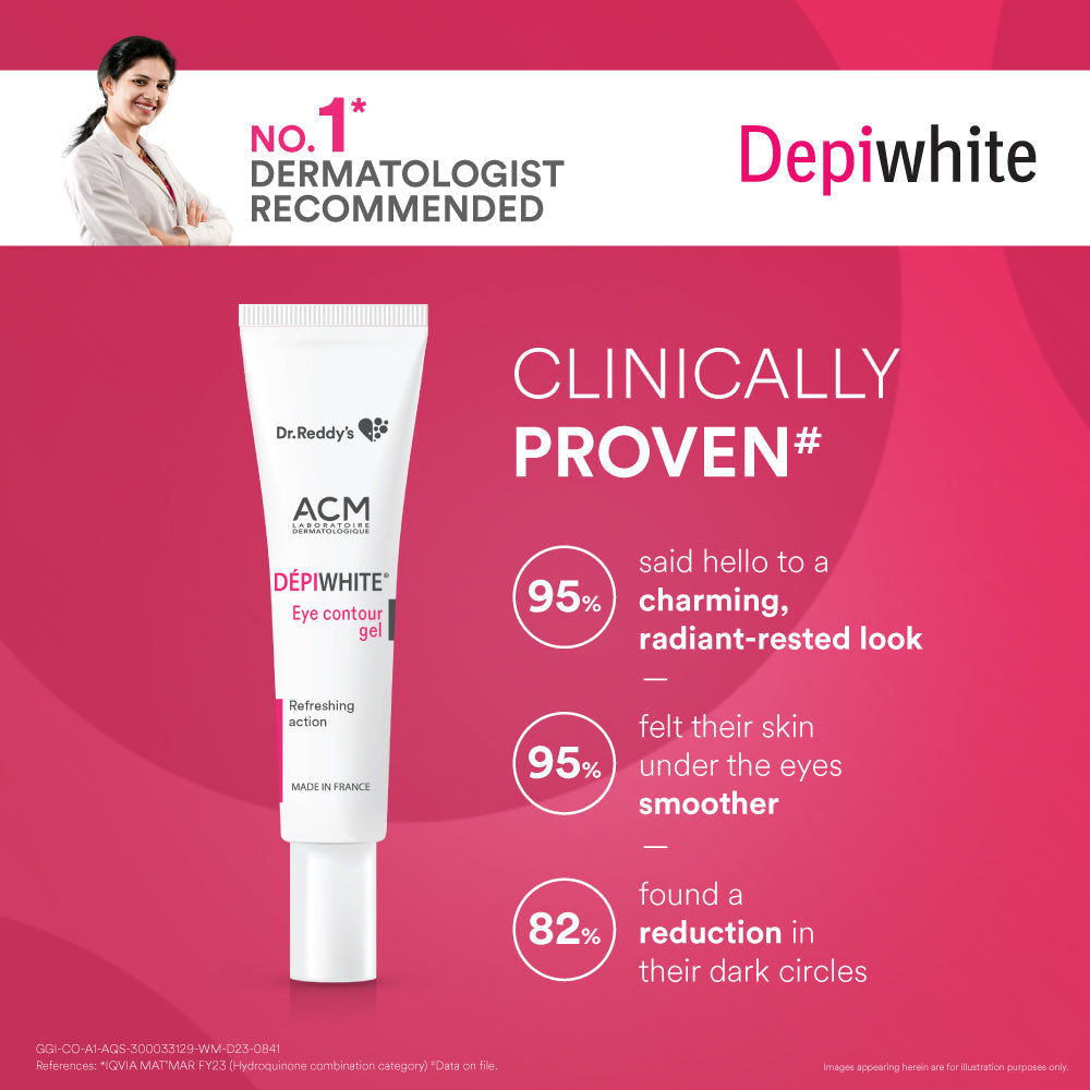 Depiwhite - Tube of 15ml Eye Contour Gel