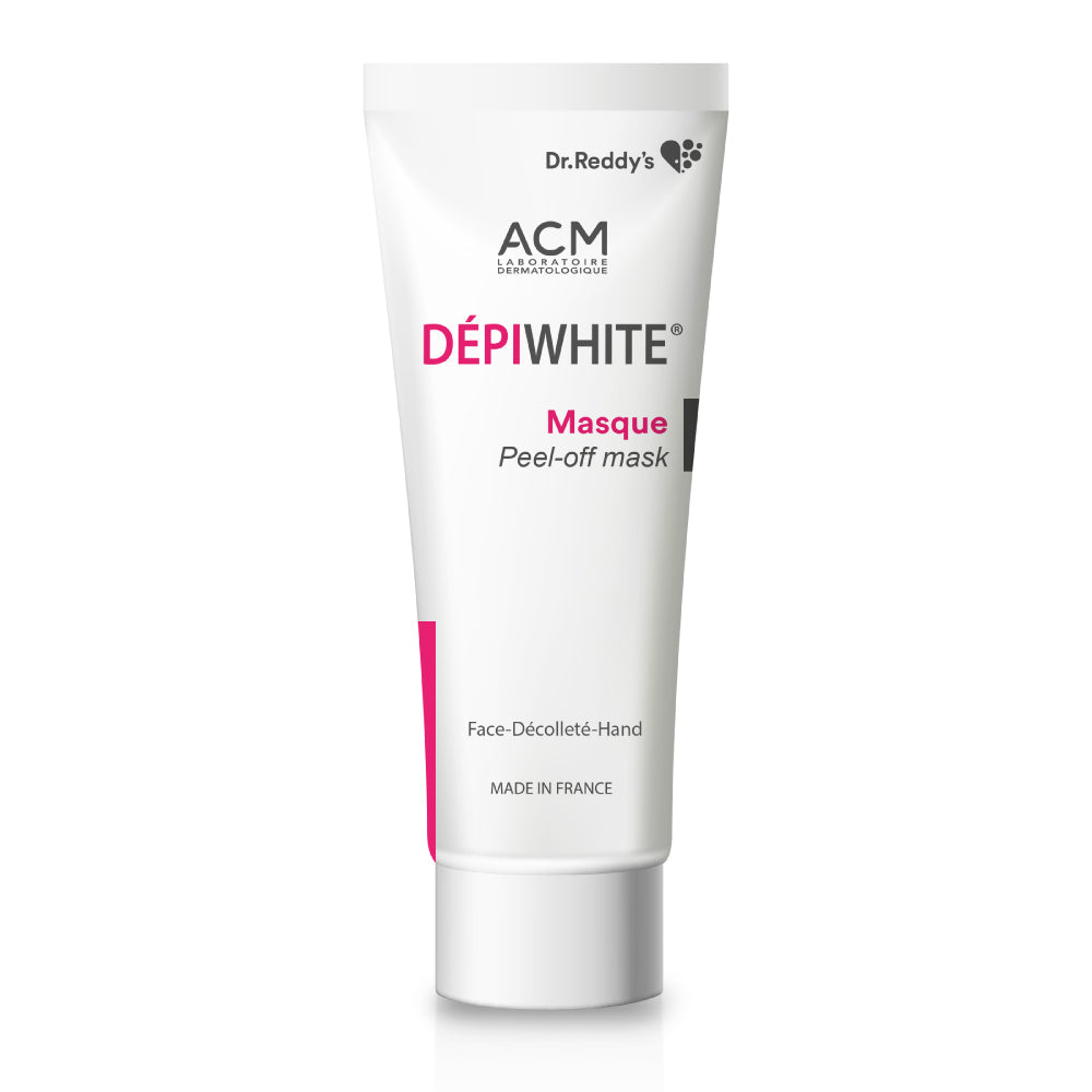 Dr. Reddy’s Depiwhite Peel-Off Mask For Reducing Dark Spots & Pigmentation |Face Mask For Glowing Skin | Helps in Skin Brightening & Lightening | 40ml